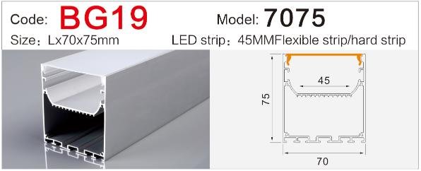 bg 19 double layer up and down led pendant profile