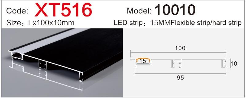 xt 516 plaster in led skirting board invisible design