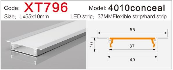 xt 796 plaster in recessed aluminum led track drywall