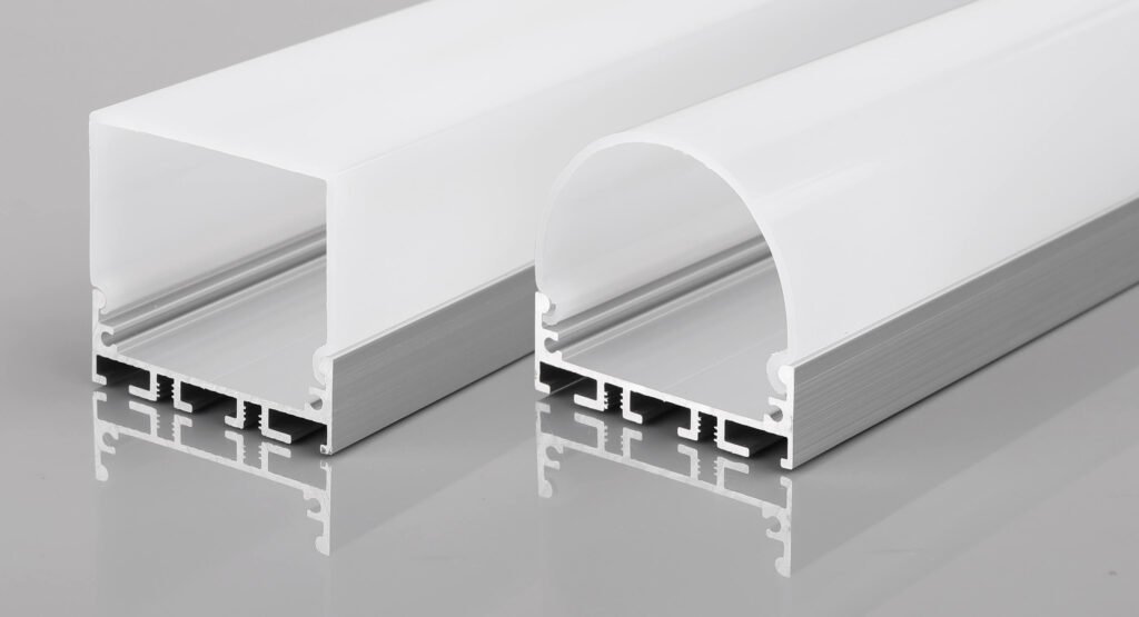 three sided illuminated 270 degree led profile