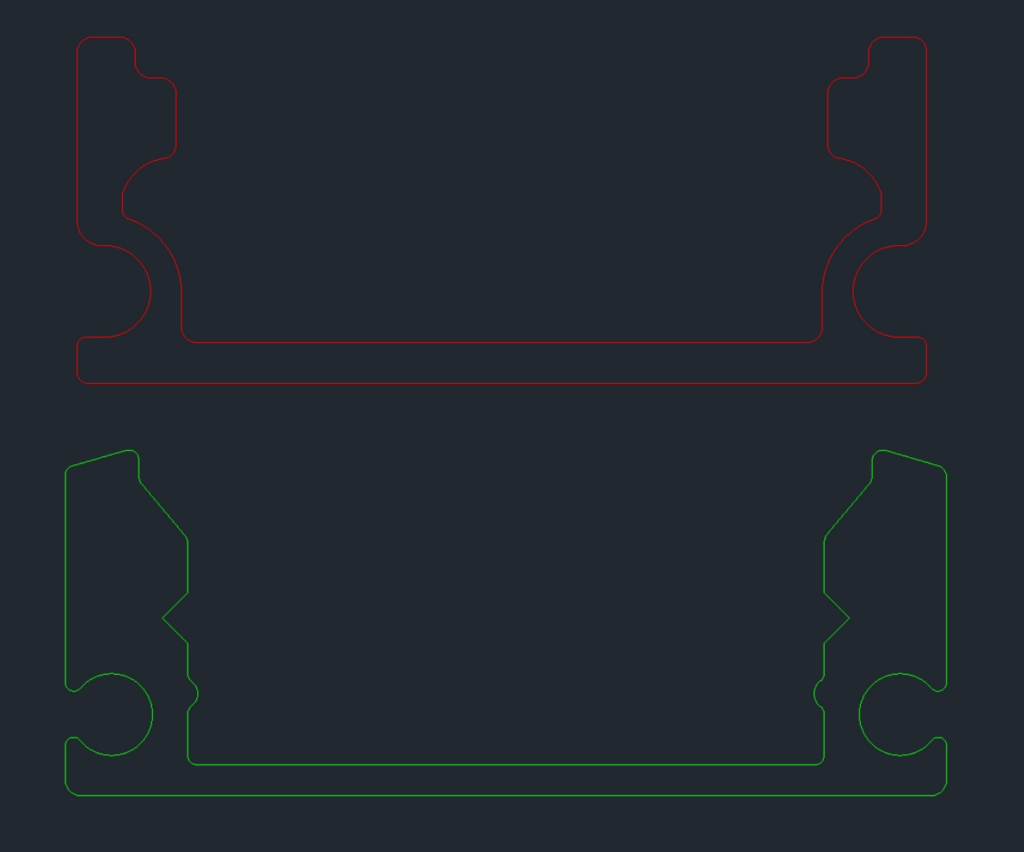 wm 29 vs xt 164 led aluminum profile weight comparison copyright wrprofiles.com april 2026