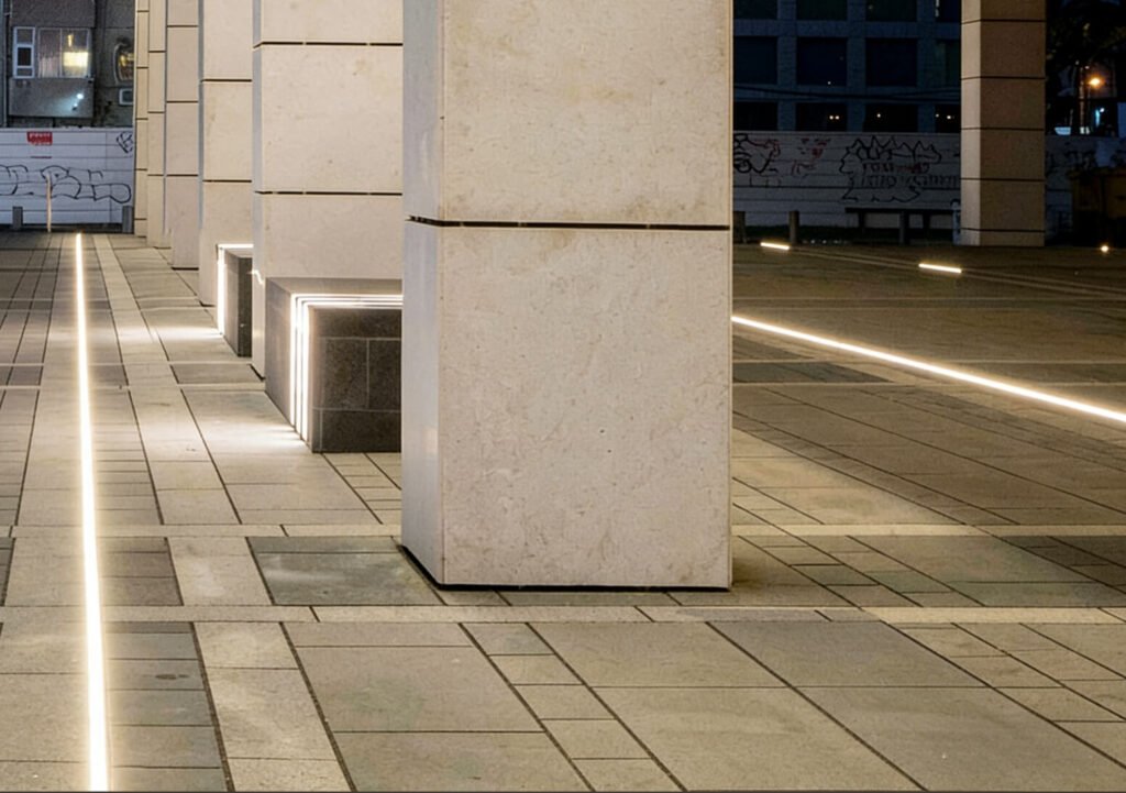 industrial outdoor linear led lighting profiles ip rated