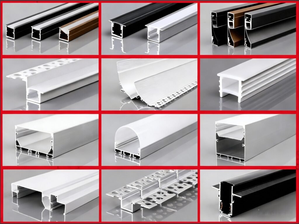 premium aluminum channels for seamless linear lighting